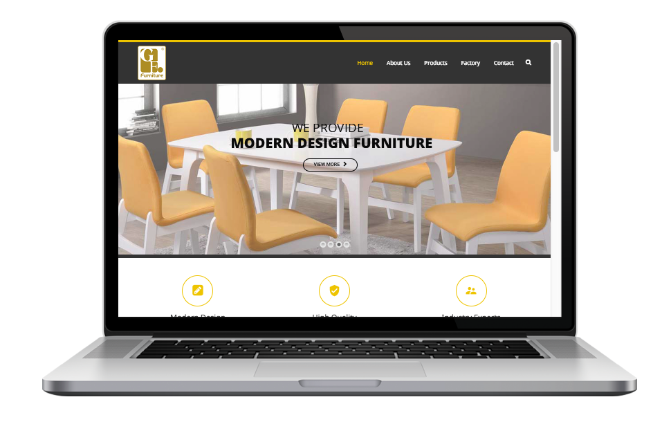 AdsMunch Web Design Malaysia | Our work for a Furniture Design and Manufacturing Company