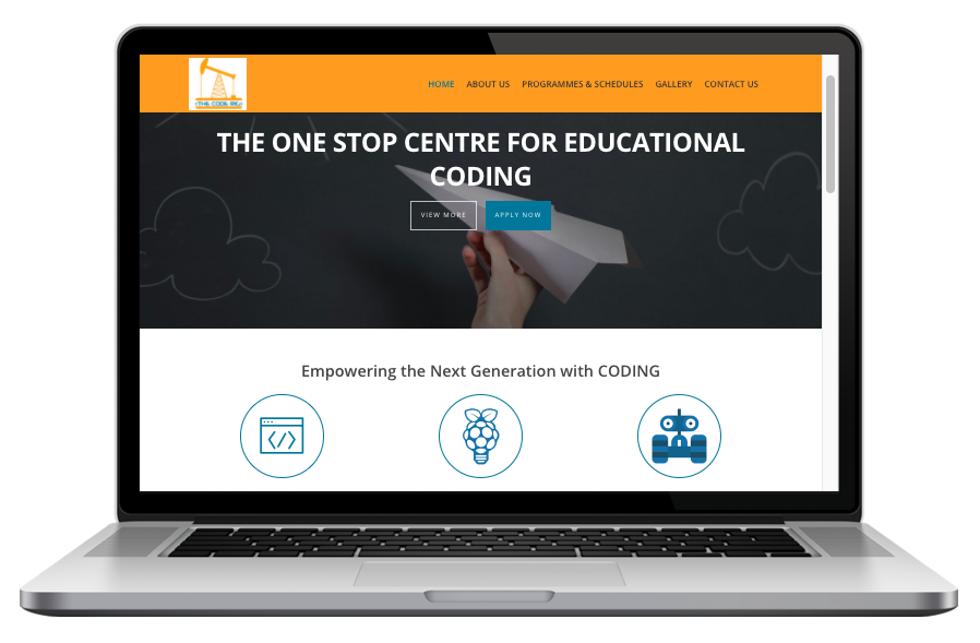 AdsMunch Web Design Malaysia | Our work for a Coding Education Institution for Children