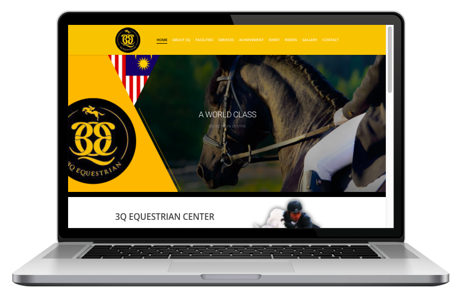 AdsMunch Web Design Malaysia | Our work for a 30 Acre Private Equestrian Park